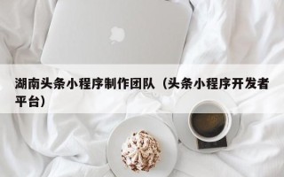 商丘湖南头条小程序制作团队（头条小程序开发者平台）